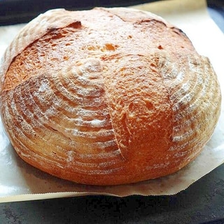 家にある生米2合で作るパン　カンパーニュ